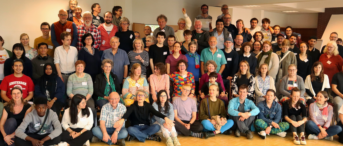Gruppenfoto bei der 75-Jahr-Feier