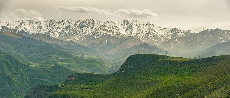 Gebirge in Armenien