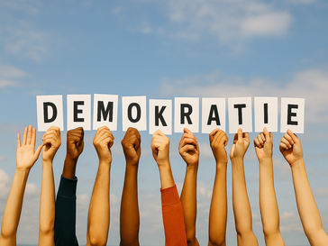 KI-Bild zum Thema Demokratie