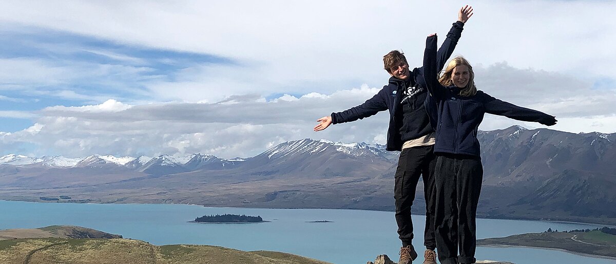 Katharina in Neuseeland