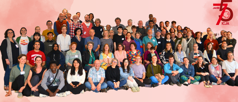 Gruppenfoto bei der 75-Jahr-Feier 